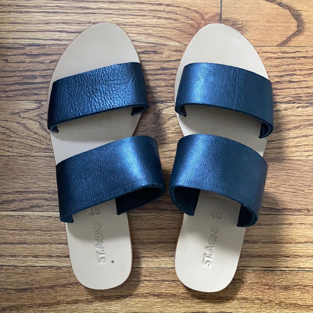 St Angi Keiko Double Strap Sandals